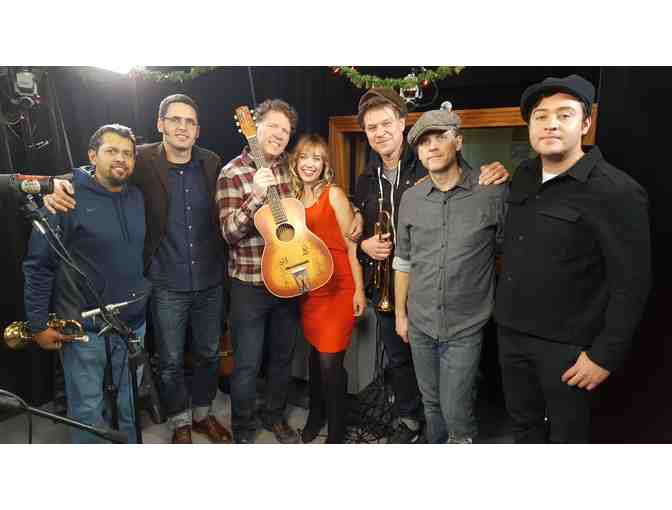 Calexico Signed Vintage 1950s Silvertone Parlor Guitar