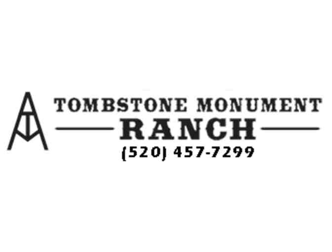White Stallion Ranch, Rancho de la Osa, or Tombstone Monument Ranch: 2 guests/2 nights