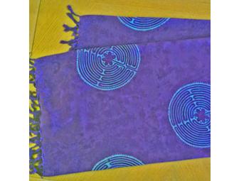 A labyrinth sarong