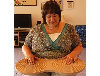 Wood Cretan Intuipath Double Finger Labyrinth