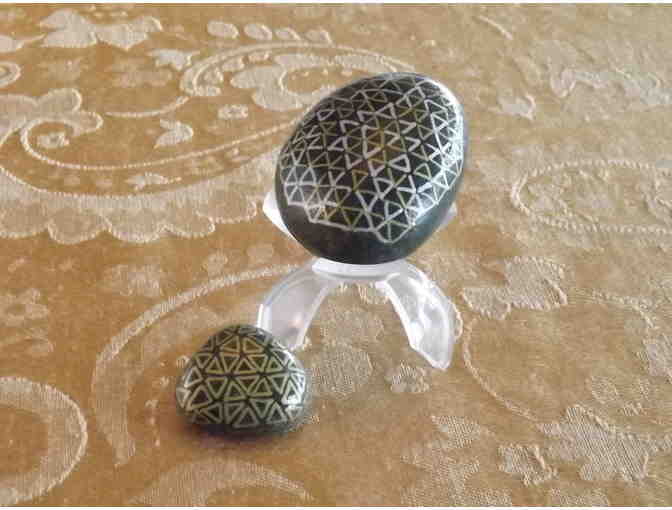 Alchemy Stone in Silver & Gold