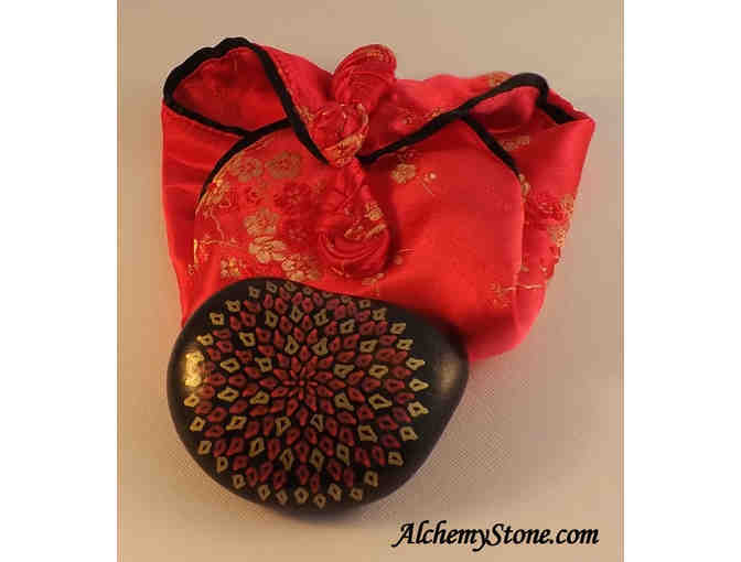 Alchemy Stone in Red & Gold
