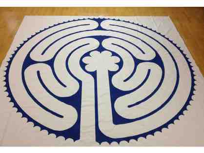 Heart of Chartres canvas labyrinth