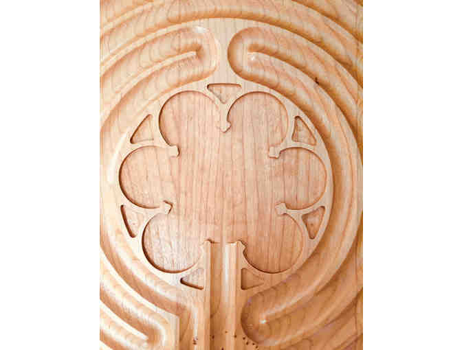 Beautiful 18' Wooden Finger Labyrinth - Maple