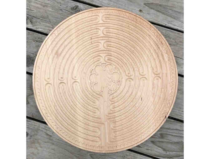 Beautiful 18' Wooden Finger Labyrinth - Maple