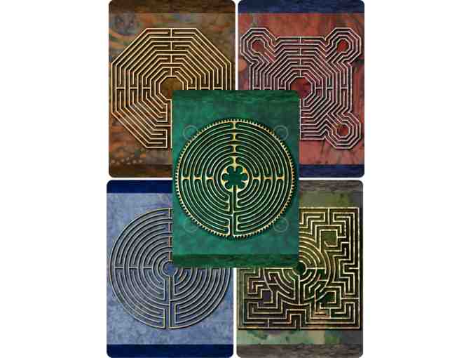 Finger Labyrinth Travel Cards - 21 count pack