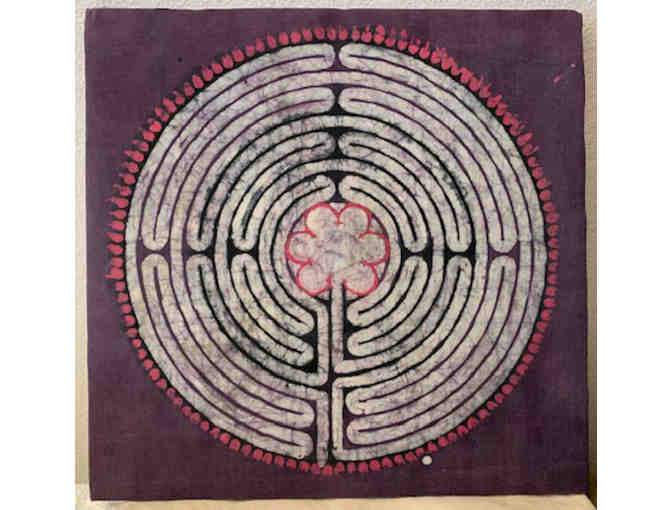 Batik Chartres Labyrinth