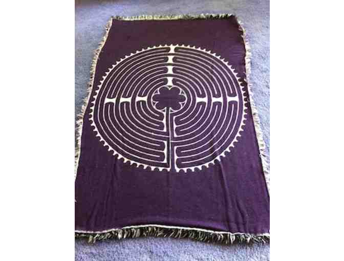 46' x 67' Reversible Cotton Chartres Blanket