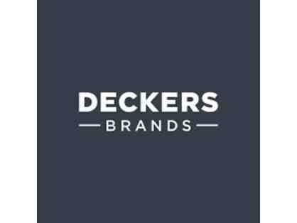 1 Complimentary Pair of Footwear @ Deckers - Up to $150 value