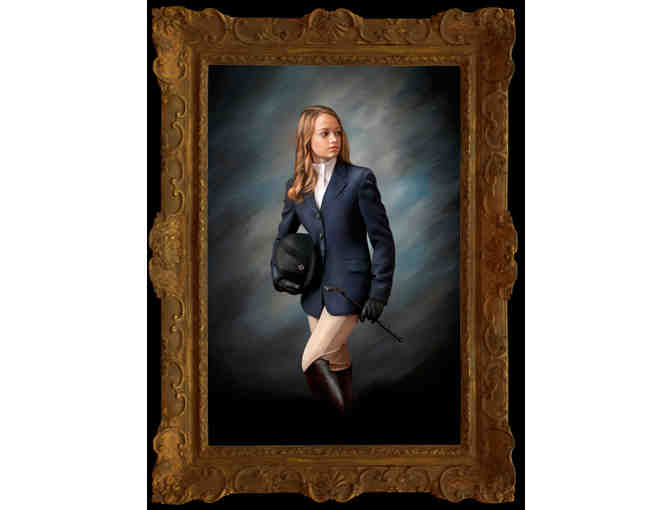 One photo session of an individual child plus one 14 inch portrait on canvas