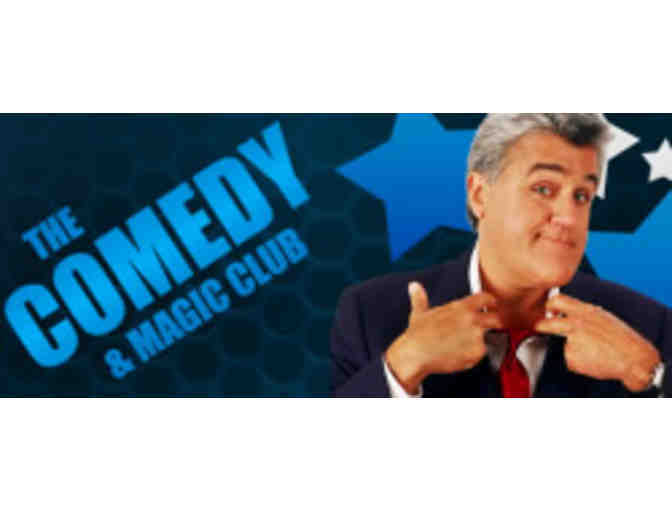 10 tickets to the Comedy & Magic Club