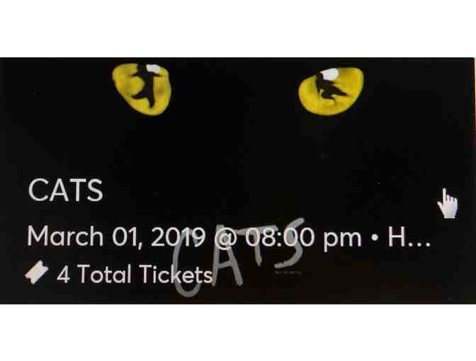 4 Prime Seats to Cats - Pantages Theater - Photo 1