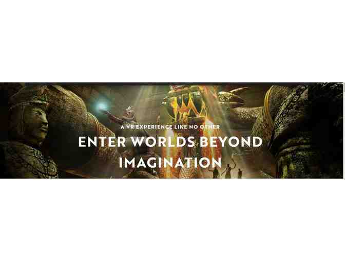 5 passes to Dreamscape VIrtual Reality Adventures - Pkg 2