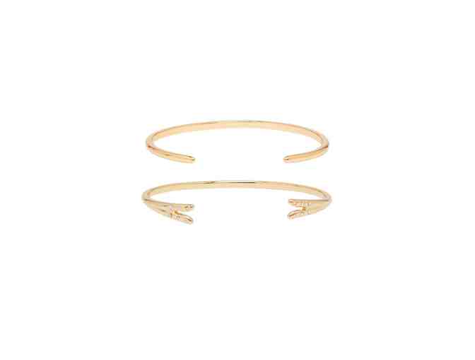 Michelle Campbell Gold Talon Bracelet Set