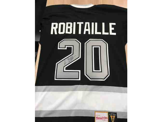 Signed Luc Robitaille Hockey Jersey