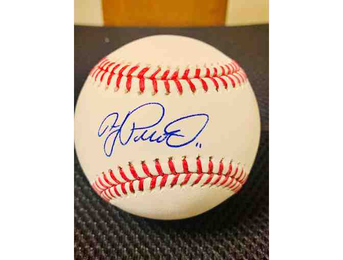 AJ Pollock Signed Baseball and Photo