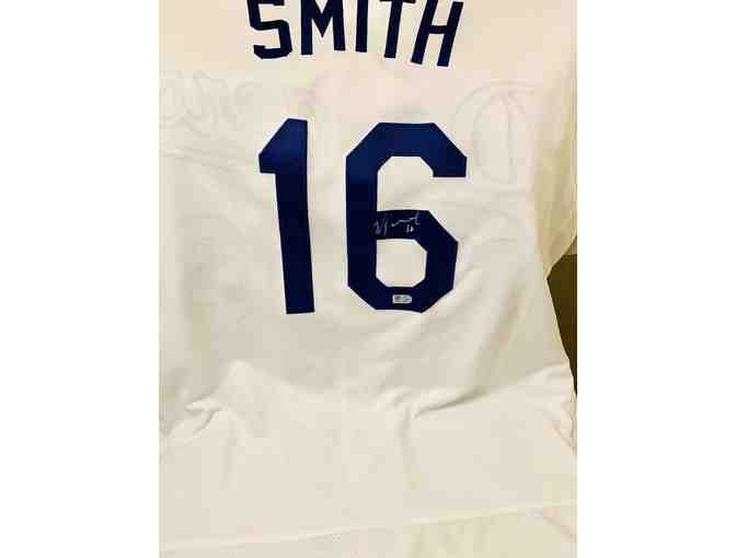 WIlliam Dills Smith Signed Dodger Jersey