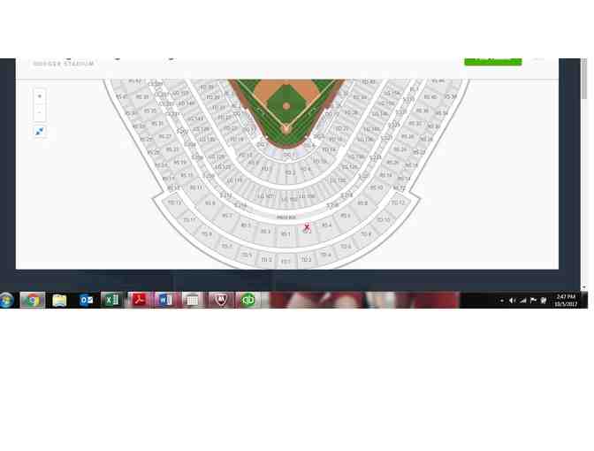 4 Dodgers Tickets Behind Home Plate for 2022 Season - Package #2