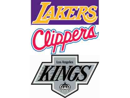 2 Tickets to Lakers, Clippers or Kings at the Staples Center!
