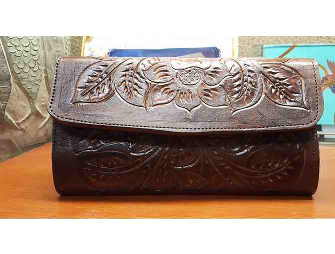 Handcrafted Leather Clutch