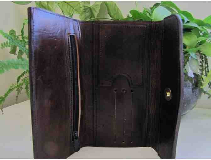 Handcrafted Leather Clutch