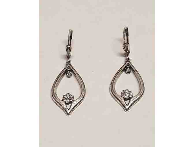 Silver Teardrop Earrings