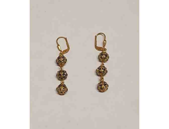 Dangling Sphere Earrings