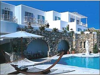 8 nights for two people in a Kivotos Celebrity Suite on Mykonos plus a 2 day cruise