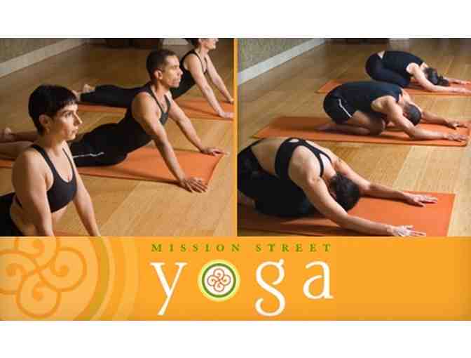 Mission Street Yoga & Pilates 12 Class Series Package