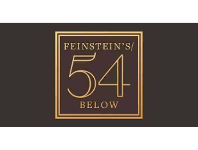 Feinstein's 54 Below for 2