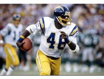 Chuck Muncie Autographed Football