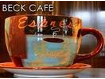 The Beck Cafe $20 Gift Card