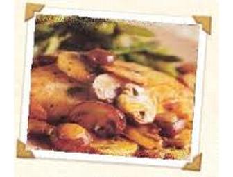 Italian Creations $50 Gift Certificate & Two Jars of Homemade Marinara Sauce