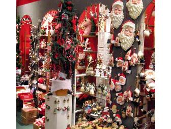 Set of Eight Glass Holiday Ornaments