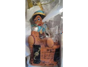 Set of Eight Glass Holiday Ornaments