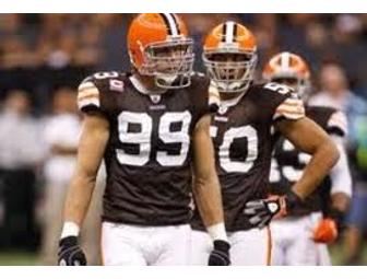 NFL Autograph Football - autographed by Scott Fujita