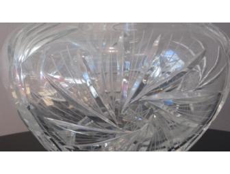 American Cut Crystal Vase