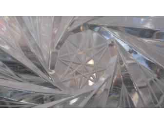 American Cut Crystal Vase