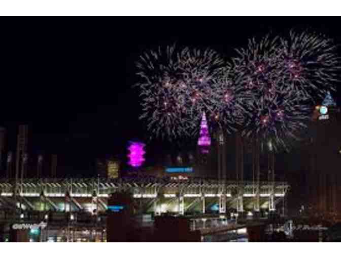 2 Lower Box Cleveland Indians Tickets on Fireworks Night