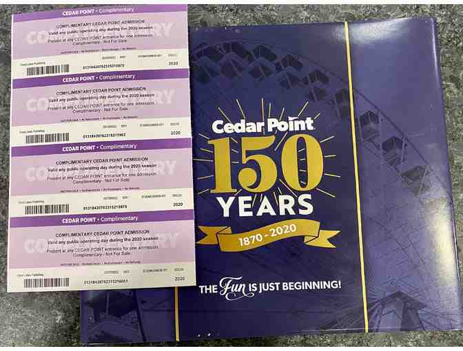 Cedar Point Family Fun Pack and 150th Anniversary Coffee Table Book - Photo 1