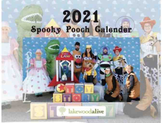 Spooky Pooch Calendar & Pup Package, donated by The Clifton Club