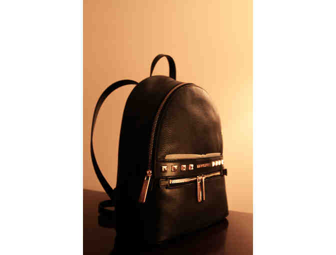 Michael Kors Black Kenly Signature Backpack Duffle