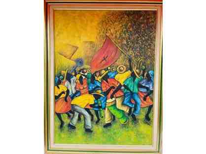 Original Haitian Artwork -- Celebration