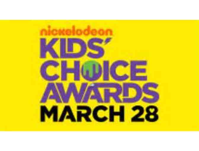 Four (4) Mosh Pit Tickets + 2 adult tickets to Kids Choice Awards - March 28 @ 3:00 p.m. - Photo 1