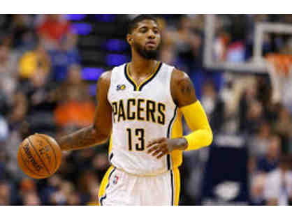 Paul George Indiana Pacers Home Autographed Jersey (P)