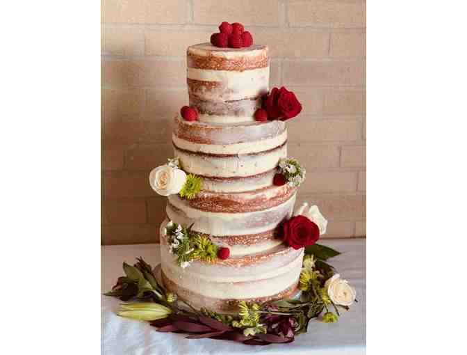 5 Layer, 8 Inch Customized Cake by Sprinkled by Grace, Serves 25; Flamingo, Costa Rica