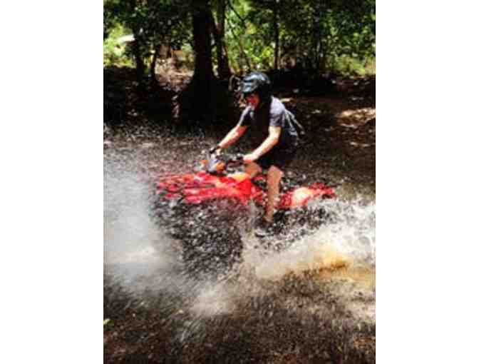 Pura Adventura for Two Guests; Your Choice of 2 tours ATV, Ziplining, or Horseback Riding