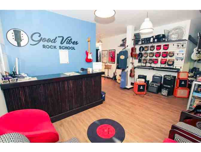 One Month of Private Music Lessons plus 2 T-Shirts @ Good Vibes Rock School;  Huacas