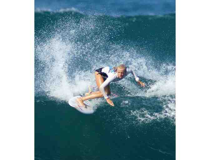 $100 Credit towards a 5-Point Red Star Surf Board and Logo T-Shirt by Cheboards