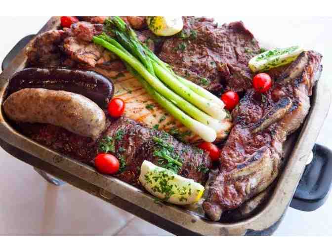 Meat Lovers' BBQ Table for 4 & Bottle of House Wine; Patagonia del Mar, Brasilito